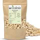 Vitalesia Erdnüsse naturbelassen 2,5kg | blanchierte Premium-Erdnusskerne | ungesalzen &...