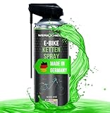WerkXheld Kettenspray 400ml Fahrrad Kettenöl: Premium Kettenfett Fahrrad & Kettenwachs...