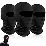 3 Stück Sturmhaube Set, Gesichtsmaske, Skimaske, Gesichtshaube für...