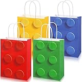 Baustein-Partygeschenktüten, Ziegelsteine, Süßigkeiten-Leckerli-Papiertüten,...
