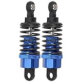 Qcwwy RC-Metalldämpfer-Stoßdämpfer-Set, Hochfestes Upgrade für A959, Einfache...