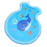 WESIEVYA 1 Stück Aufblasbares Wassersprühpad Aufblasbare Wassersprinkler Kinder...