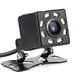 Rückfahrkamera, Auto-mobil Rückfahrkamera mit Ultra HD 8LED Nachtsicht, 170 °...