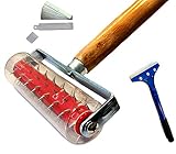 Green Home Stachelwalze 150 x 500 mm, Nagelroller, Igelwalze, Tapetenigel zum perforieren...