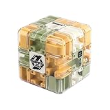 3D Labyrinthkugel | Interaktives 3D Geduldspiel | Labyrinth Würfel Puzzle,Für Party...