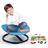 HNCOWPTU Sensorischer Drehstuhl für Kinder, Drehstuhl für autistische Kinder Trainieren...