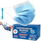 S&S-Medical 50 Stück Medizinische OP Masken Typ IIR EN14683 zertifiziert –...