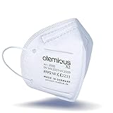 atemious X2 10 x Komfort Vlies FFP2 Atemschutzmaske Made in Germany mit...