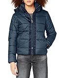 G-STAR RAW Womens Meefic Hooded Paded Jacket, Vintage Navy B958-1605, XL