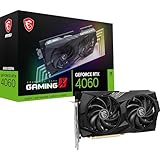 MSI GeForce RTX 4060 Gaming X 8G Grafikkarte - NVIDIA RTX 4060, 8 GB GDDR6 Speicher, 17...