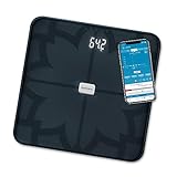 medisana BS 450 connect Digitale Körperwaage, Personenwaage, Körperfettwaage mit App,...