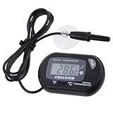 Mesee LCD Digital Aquarium Thermometer, Digital Thermometer Hygrometer, Aquarium...