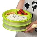 Sporgo Set 3 Mikrowellen Teller: Mikrowellengeschirr mit deckel...