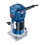 Bosch Professional Kantenfräse GKF 550 (inkl. Parallelanschlag, Rollenführung,...