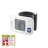 OMRON RS4 Automatisches Handgelenk-Blutdruckmessgerät, Testsieger Stiftung Warentest...