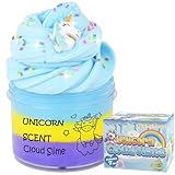 Unicorn Cloud Slime 200 g, Duftendes DIY-Schleim-Spielzeug für Mädchen & Jungen ab 4 5 6...