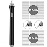 GuDoQi Elektrischer Radiergummi, 92 Stück Ersatzradiergummis, Batteriebetrieben, 2...