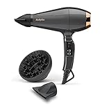 BaByliss Italian Air Pro Föhn mit Diffusor – Hergestellt in Italien, 2200W...