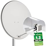 [ Test SEHR GUT, Note 1.2 *] ZEHNDER LNB Wetterschutz Kappe für 2 LNBs, LMB...
