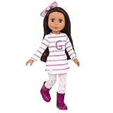 Glitter Girls Puppe Sarinia – Bewegliche 36cm Puppe mit Kleidung, Zubehör und langen...