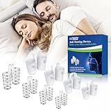 8 Stück Schnarchstopper,Nasenspreizer,Nasenspreizer Besser...