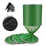 Fishing Setzkescher, 3.3m Setzkescher Gummiert mit Tasche&Handschuhe Setzkescher...