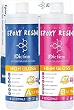 JDiction Epoxidharz mit Härter - 474ml / 16oz epoxidharz glasklar gießharz - 1: 1...