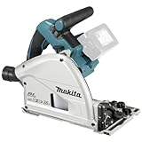 Makita DSP601ZJU Akku-Tauchsäge 56mm 2x18 V mit Bluetooth (ohne Akku, ohne...