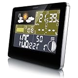 CSL Funk Wetterstation mit Farbdisplay inkl. Außensensor, DCF Empfangssignal...