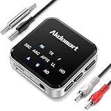 Bluetooth Audio Adapter, 2 in 1 Bluetooth Transmitter Empfänger für TV zu...