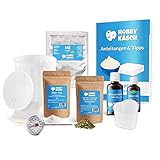 Hobbykäser- Einsteiger-Set | Käseherstellung Käse selber Machen Lab Form Kultur +...