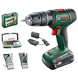 Bosch Akku Schlagbohrschrauber UniversalImpact 18V (1 Akku, 18 Volt System, im Koffer) –...