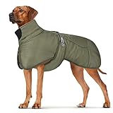 DoggieKit Hundemäntel Wasserdicht Winddicht Warm Winter Sicher mit Gewinde...