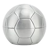 Fußballmetallbank große Kapazität lustige dekorative Geldeinsparungen für Kinder...