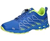 Brütting Unisex Mission Walkingschuhe, Blau/Lemon, 41 EU
