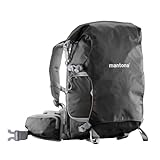 Mantona Kamerarucksack ElementsPro 30 Outdoor Rucksack schwarz inkl. abnehmbarem...