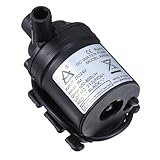 CAXUSD Bürstenlose DC-Wasserpumpe Pumpe aus technischen Kunststoffen Schwimmbad...