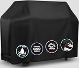 Grill Abdeckhaube, Grillabdeckung-147x61x112cm, 600D Oxford Wasserdicht Reißfest...