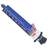 Snowflake Outdoor 24 -Zoll -Schneemadel für Winterhof Dekoration Leicht zu Lesen...
