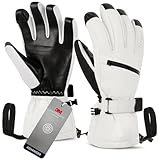Unigear Skihandschuhe Herren Damen, Wasserdicht rutschfest Thermohandschuhe...