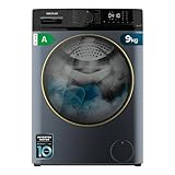 Cecotec Frontlader-Waschmaschine 9 kg Bolero Dresscode 9610 Inverter Ice Blue A. 2000W,...