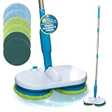 Hurricane Floating Mop elektrischer Bodenwischer – Akku Wischer zum mühelosen Wischen,...