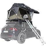 Skandika Dachzelt Auto Wildland | Autodachzelt Hartschale für 2 Personen,...