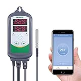 Inkbird WLAN-Thermostat Heizung Kühlung, ITC-308-WIFI Steckdose Thermostat,...