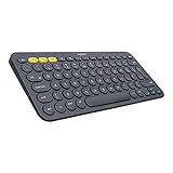 Logitech K380 Kabellose Bluetooth-Tastatur, Multi-Device & Easy-Switch Feature, Windows-...