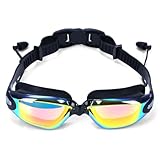URacon Schwimmbrille mit Ohrstöpseln Anti-Fog Schwimmbrille UV-Schutz Verstellbar Komfort...