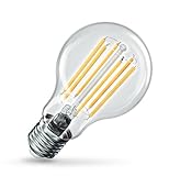 EMOS LED Lampe Edison A60, 7,2W Ersatz für 100W Glühbirne, A Klasse Vintage-Birne E27...