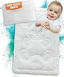 KNERST® Set Kinderdecke 100x135 und Kissen 40x60cm - Baby Bettdecke und Kissen...