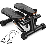 Sportsroyals Stair Stepper for Exercises-Twist Stepper with Resistance Bands and 150KG...