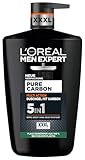 L'Oréal Men Expert XXXL 5in1 Duschgel und Shampoo für Männer, Duschbad zur Reinigung...